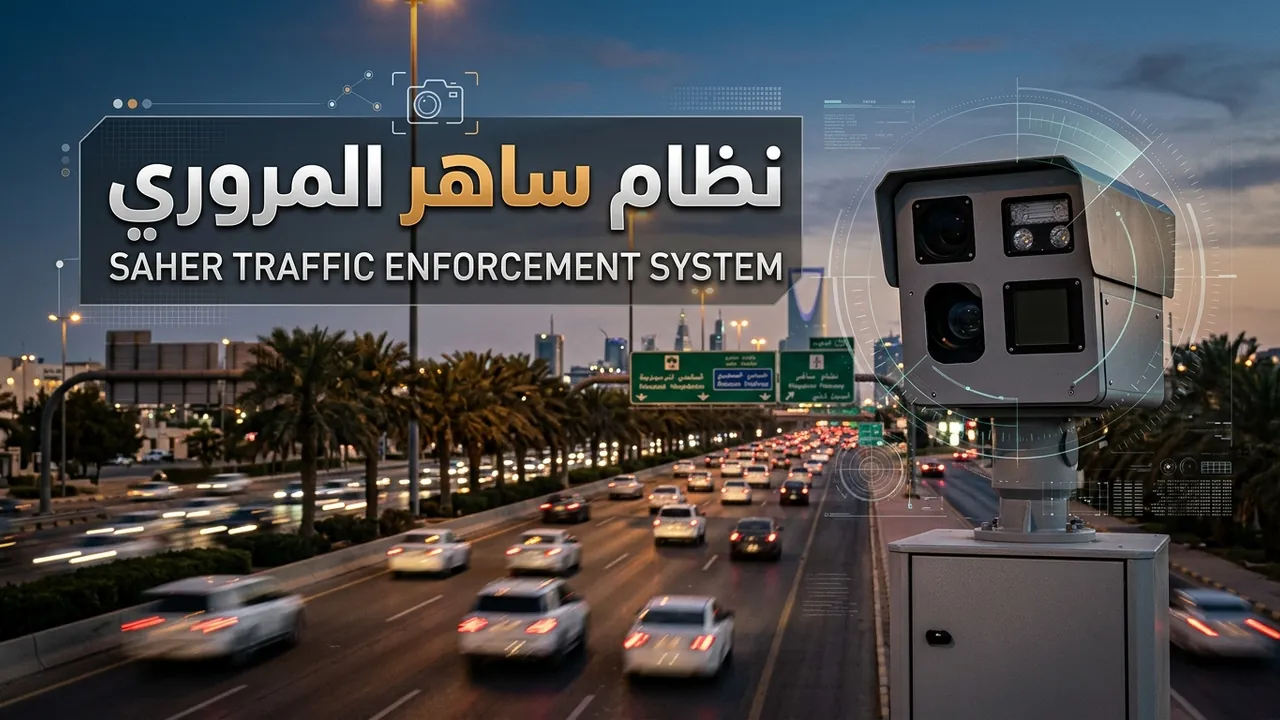 نظام ساهر مخالفات: آلية العمل والهدف من ضبط الحركة المرورية