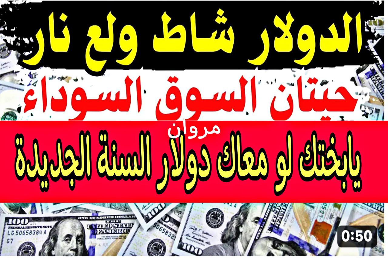 “راح لفين” سعر الدولار اليوم في السوق السوداء مقابل الجنيه + 50 دولار بكام النهاردة في السوق والبنك
