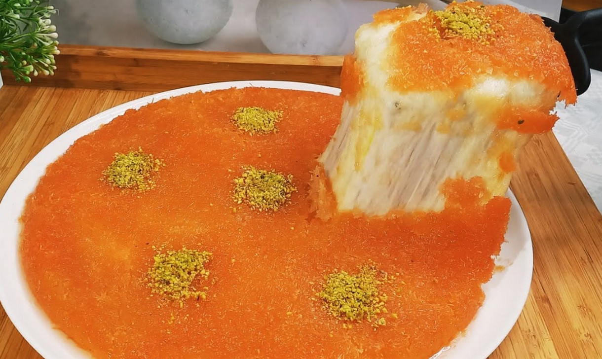 احلى من الجاهزة.. طريقة عمل الكنافة النابلسية الشهية واللذيذة في البيت خطوة بخطوة