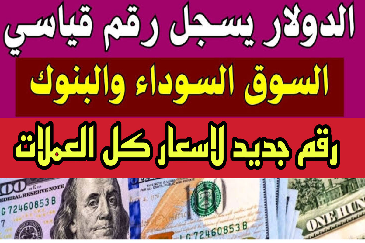 اسعار العملات الاجنبية في السوق السوداء والبنوك بتحديث اليوم.. سعر صرف الدولار واليورو والريال والدرهم الاماراتي بكام دلوقــت!!