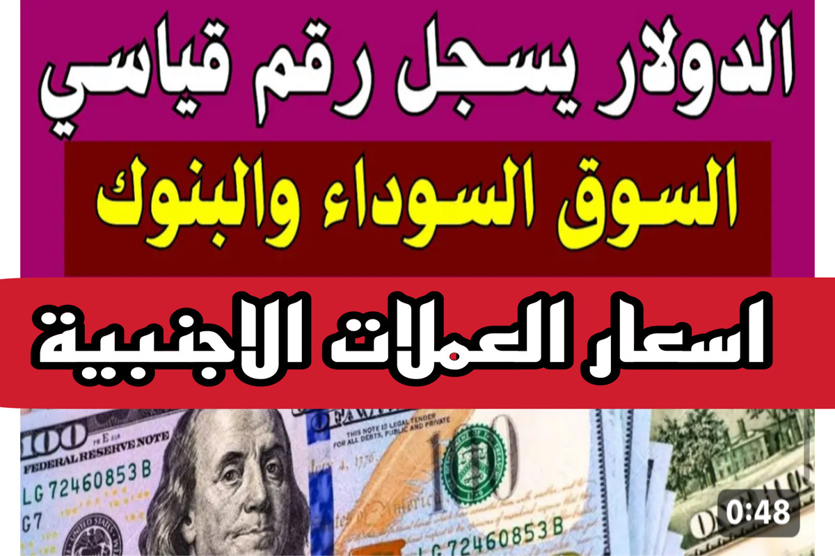 اسعار العملات الاجنبية بالسوق السوداء والبنوك “الاهلي + مصر” .. الدولار واليورو والريال السعودي كل يوم بأرقام شكل!!